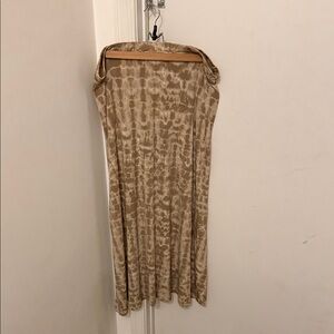 Michael Kors Beige Patterned Skirt